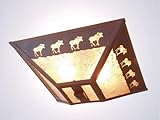 Band of Moose Drop Ceiling Mount