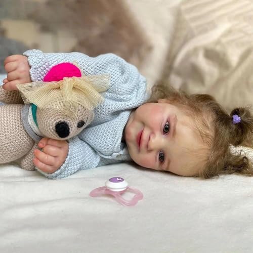 Muñeca Reborn Bebé Realista de Cuerpo Completo 20 Pulgadas miniatura 6