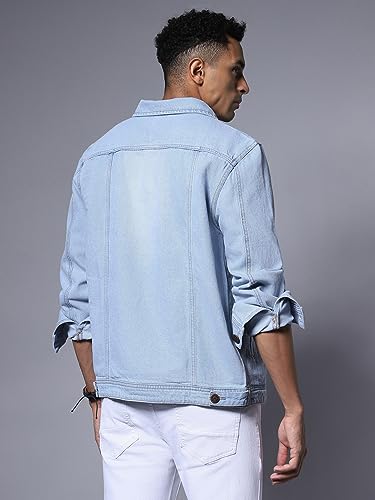 Image of HIGH Star Men's Denim Standard Length Jackets