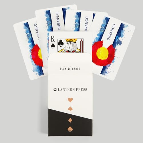 Baraja de Poker Lantern Press Durango Colorado miniatura 6
