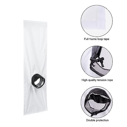 Fensterabdichtung, Fensterabdichtung für Klimageräte, AC Fensterdichtung für Tragbare Klimaanlage, Hot Air Stop zum Anbringen an Fenster (3 M, 1pc)