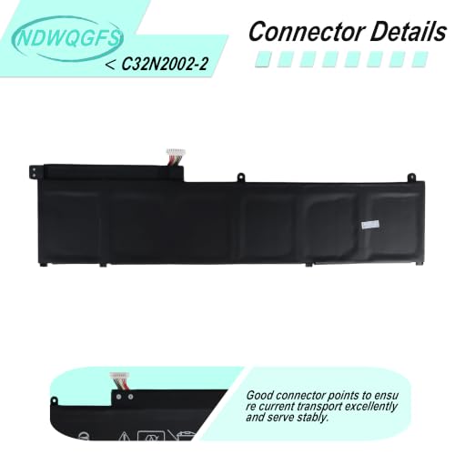 Image of C32N2002-2 Laptop Battery for Asus ZenBook Pro 15 Flip OLED UP6502ZA UP6502ZD Series 11.55V 96Wh 6-Cell Replacement Compatible with 0B200-04230000 3ICP7 /54 /64-2