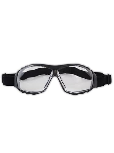 Miniatura 2 de MAGID G818AFC FR - Gafas de seguridad  Gafas de seguridad de policarbonato con revestimiento duro resistente al fuego con marco negro y lente