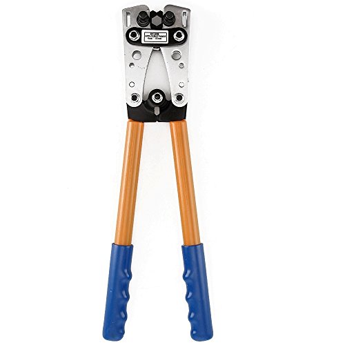 Allright 6-50mmu00b2 Crimpzange Kabelschuhzange Aderendhülsen Zange Gelb