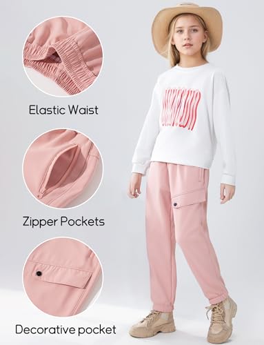 Pantalon softshell doublé pour fille résistant à la neige - 4