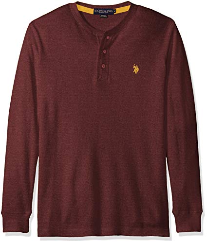 U.S. Polo Assn. Men's Long Sleeve Thermal Henley