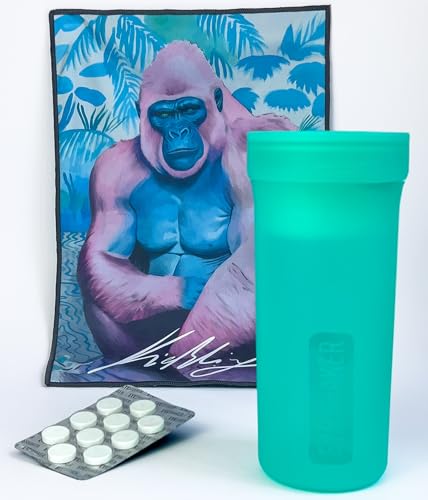 Dispositif de nettoyage pour lunettes Eyeshaker Set avec pack complet édition Green Summer