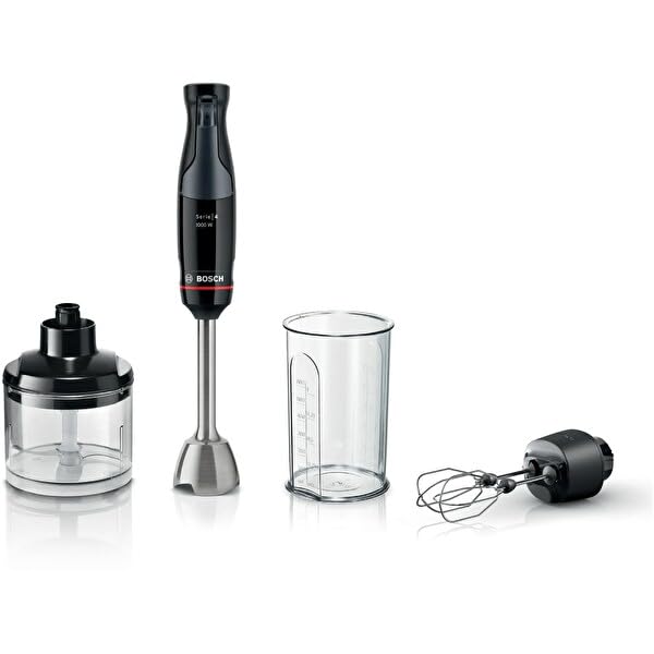 Bosch Serie 4 El Blenderı ErgoMaster 1000 W Siyah, Antrasit MSM4B624