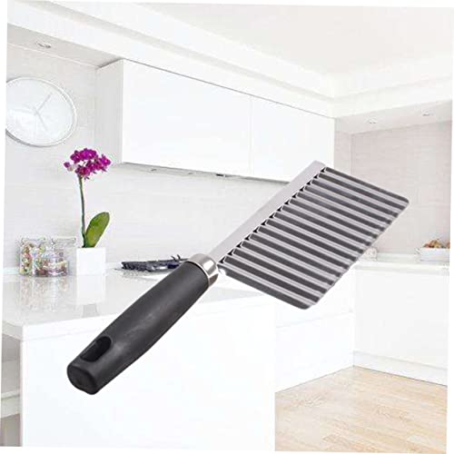 Cuchillo ondulado para papas de acero inoxidable negro ULTECHNOVO miniatura 6