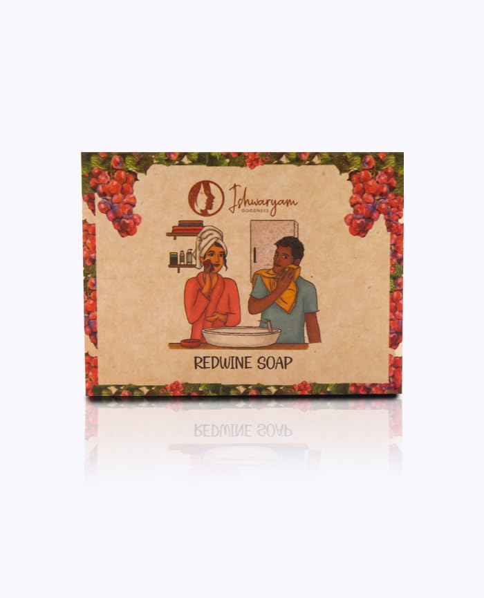 REDWINE SOAP 100 Gram | Provides Instant Brightness & Reduces Acne | Pack of 2-image-16