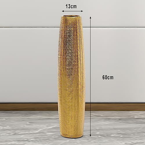 Grand vase de sol en céramique pour combler les angles vides - 3