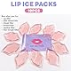 Herb Life Lippen-Kühlakku (10 Stück), Wiederverwendbar, Gel, Lippenpflege, Modern, zur Linderung von Lippen- und Lippenschmerzen, Entschlackung, Kühlung, Entspannung