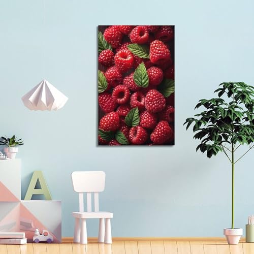 Poster mural fruits évite mur vide style moderne 40x60