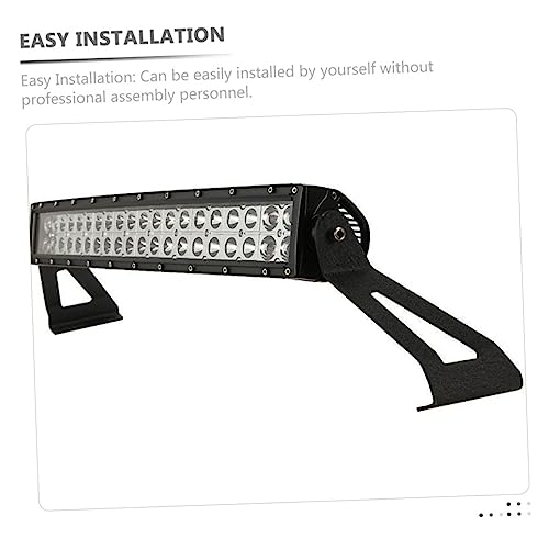 Support de barre lumineuse pour capot anti vibration et sans perçage