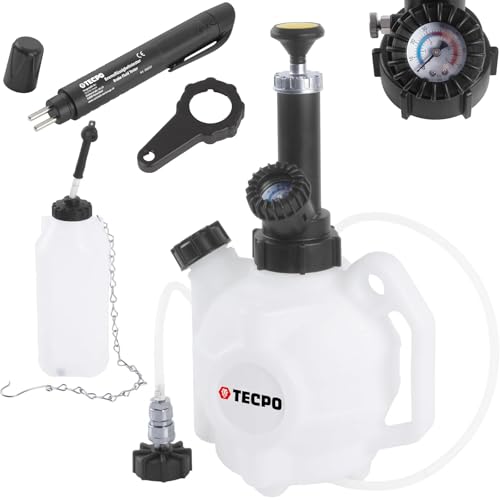 TECPO Appareil de purge de frein, testeur de liquide de frein 4 litres