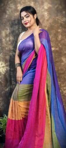 Image of Pure Cotton Saree | Soft & Lightweight | Handloom Woven Elegance for Festive & Casual Wear