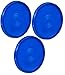 Blue Plain Plastic Bucket Lids for 3-6 Gallon Plastic Buckets-3 Pack