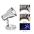 THALASSA 3W RV Stepless Dimmable Reading Light for Boat 12V Interior Lights Camper Caravan Vehicle Motorhome Bedside Lamp DC 10-30V Warm White, Polished Chrome, with Built-in Touch Switch