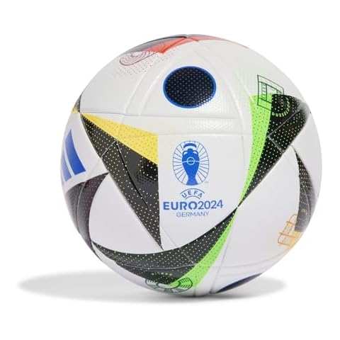 Adidas Euro24 League Football - White/Black/Globlu Cover