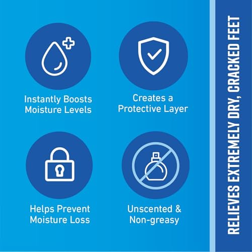 O'Keeffe's Healthy Feet Foot Cream, Relieves and Repairs Extremely Dry Cracked Feet, Instantly Boosts Moisture, 3 oz / 85 g, Tube, (Pack of 1) - Image 5