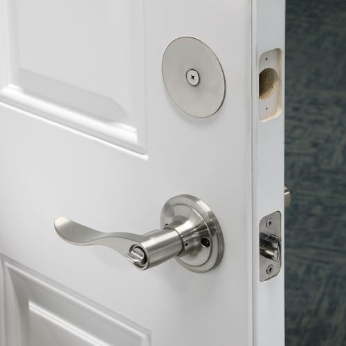 image for Prime-Line U 10088 Steel Door Hole Cover Plate, Antique Brass (Single 