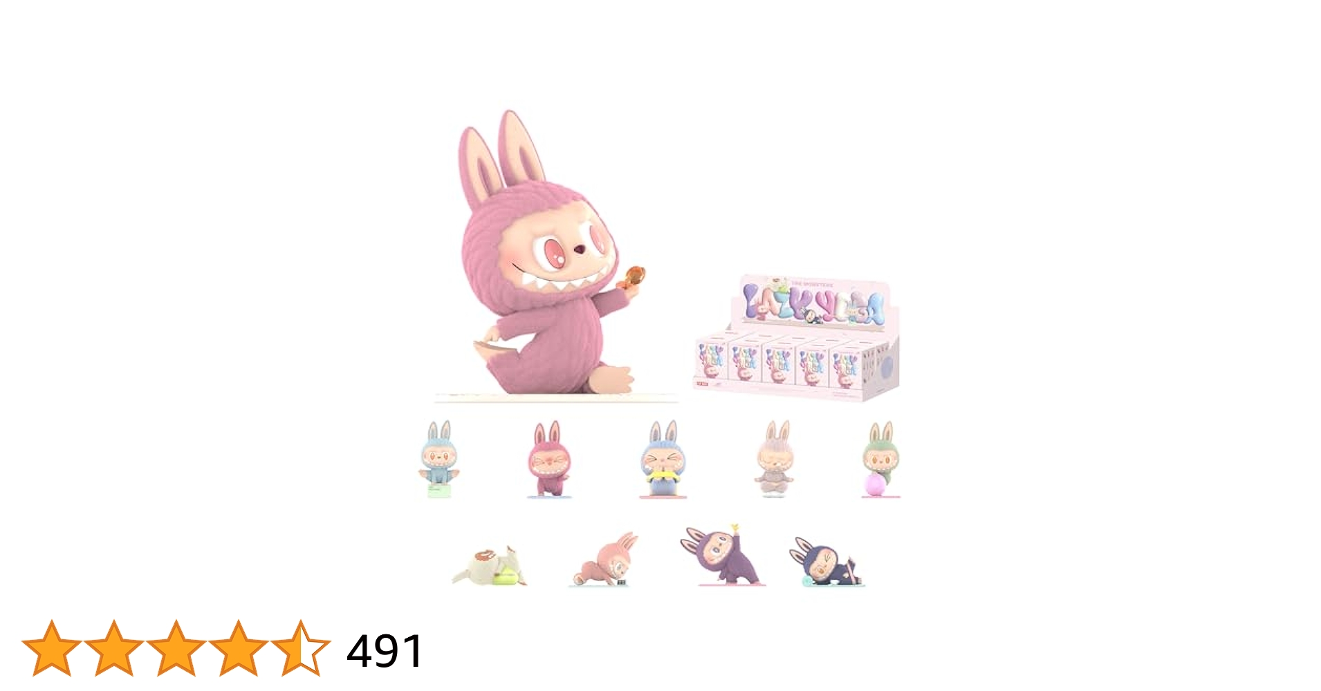 THE MONSTERS Lazy Yoga 3点まとめ売り ヨガ ラブブ Pop Mart