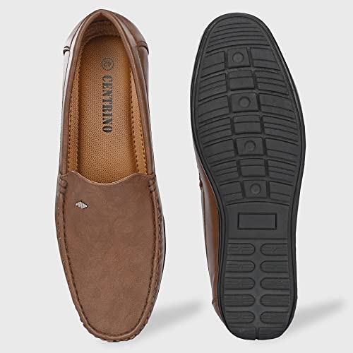Image of Centrino Mens Slip-on Shoes | Slip On Cushioned Insole Formal Shoe |Premium Craftsmanship & Durable Build |Classic, Timeless Durable Formal Shoes with a Smart and Sleek Upper, Crafted Material (2814)