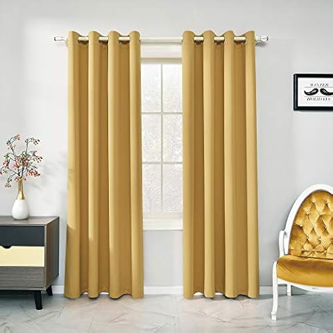 RAIN CITY 84 Inch Blackout Curtains Cover