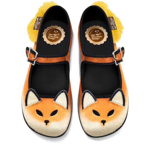 Hot Chocolate Design Women's Fox Mary Jane Flat