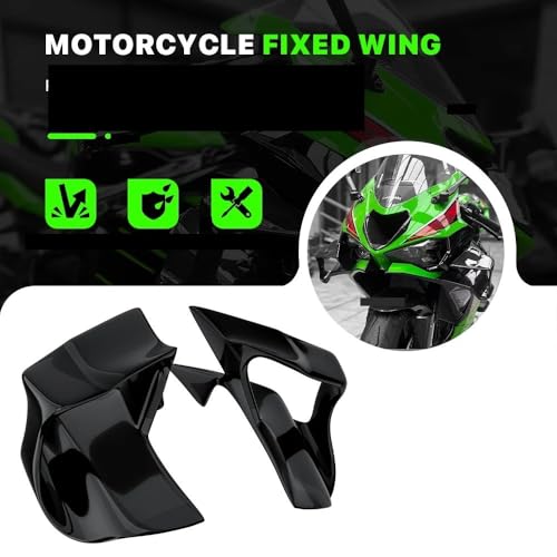 Aile spoiler fixe pour ZX6R 2024 idéal pour sorties sur circuit - 3