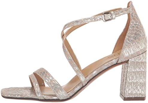 Naturalizer Womens Tiff Dress Sandal Pearl Silver Grey 8.5 W | Image 7