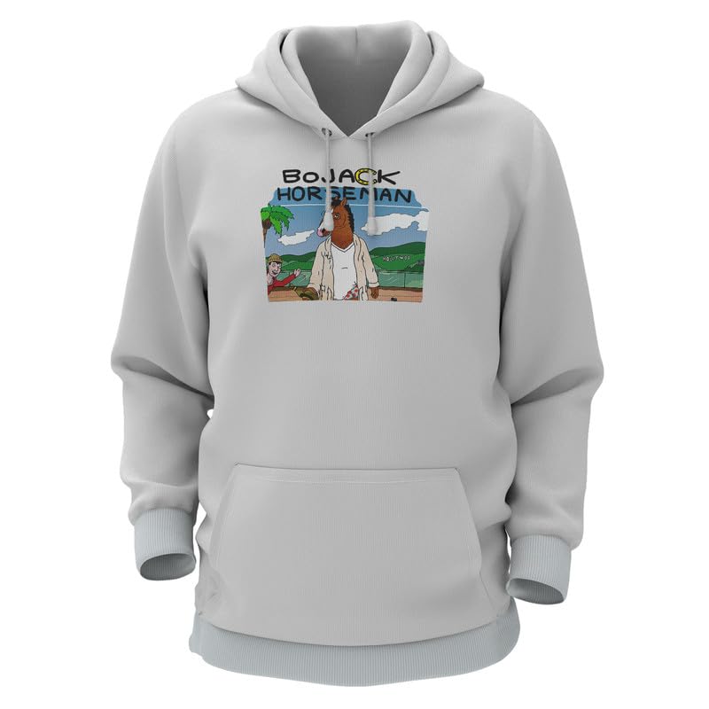 Cotton Hoodie for Men & Women | 350 GSM 100% Pure Cotton Outfit |Graphic Printed Casual Wear |BoJack-Horsemen-4|-picture-11