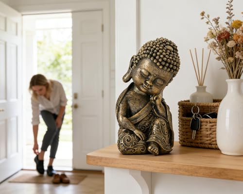 Estatua de Buda Bebé en Resina de 8 Pulgadas miniatura 5