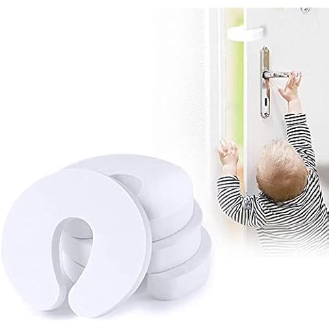 Pack of 8-Upgraded Security Guard, Soft Foam Shield to Protect Children's Fingers, Prevent Fingers from Being Pinched, Children or Pets are Locked in The Room Cover