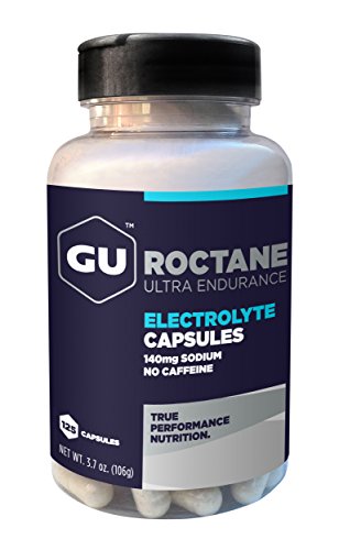 GU Energy Labs Roctane Electrolyte Capsules, 125 Count
