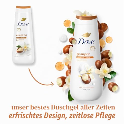 Dove Purely Pampering Body Wash, Shea Butter with Warm Vanilla 22 oz by Dove – Ansicht 3