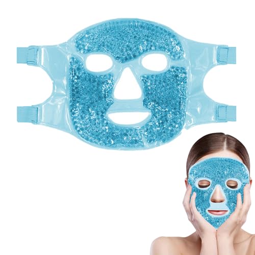 atnayo Cooling Face Mask, Reusable Face Ice Pack Mask for Cold Puffy Eyes