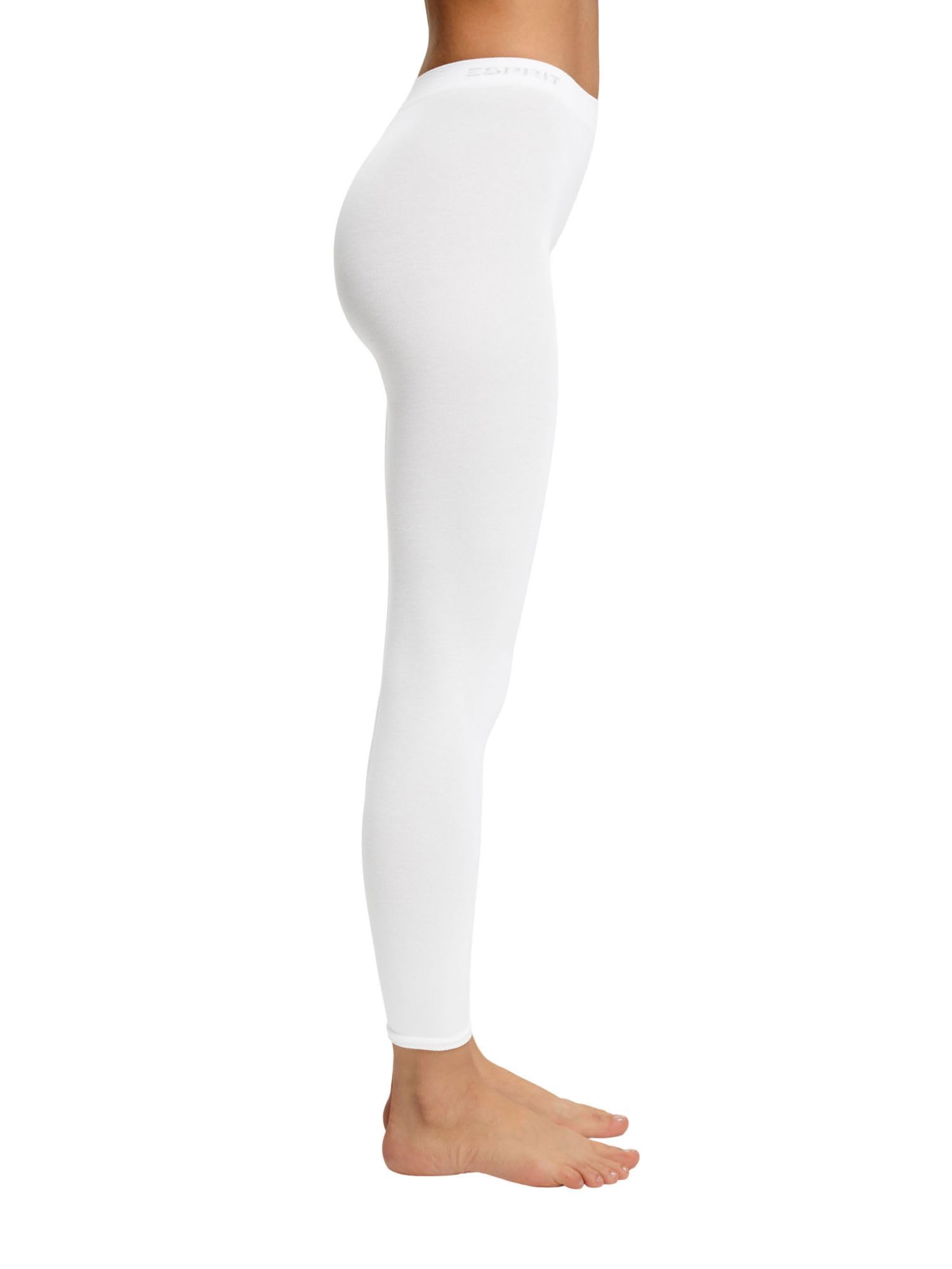 Leggings en Coton Blanc ESPRIT - Confort et Élégance au Quotidien