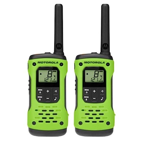 Motorola Solutions T600 35 mi. Waterproof Two-Way Radio Green 2-P...