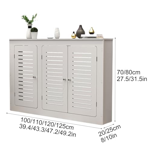 Étagère cache-radiateur vertical pour harmoniser le décor du salon - 4