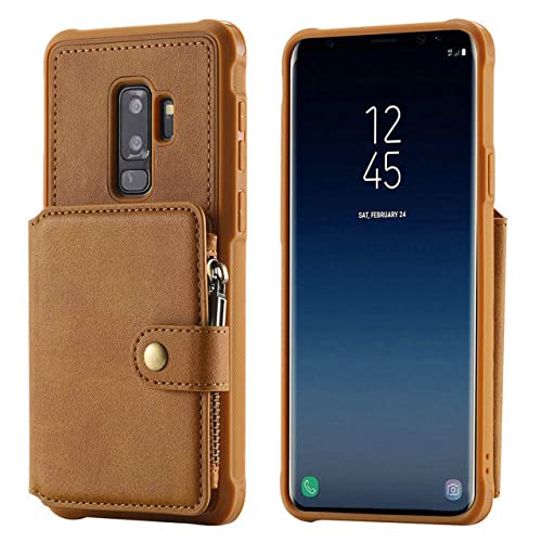 Portefeuille Fermeture Éclair Samsung S21 Ultra Anti Perte de Carte