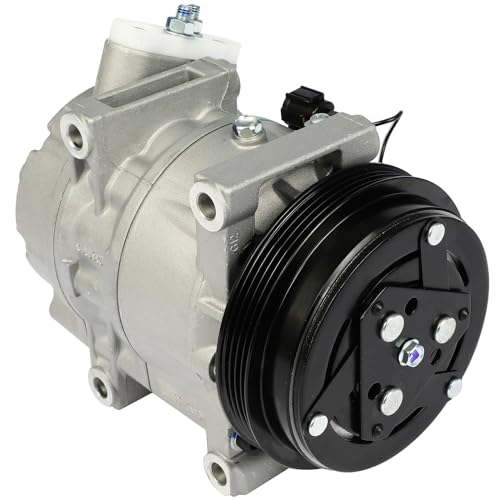 Image of SCITOO AC Compressor fit for INFINITI for QX4 3.5L 2001-2003 | Fast Cooling, Ultra Low Noise (≤72 dB)Air Conditioner Compressor with Clutch, Easy Installation, 926004W000 926004W00A