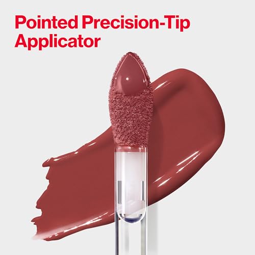 Image of REVLON Liquid Lipstick, Lip Makeup, ColorStay Satin Ink, Longwear Rich Lip Colors, Formulated with Black Currant Seed Oil, 032 Lady Topaz, 5 ml