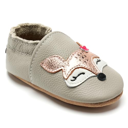IceUnicorn Krabbelschuhe Baby Jungen Mädchen Lauflernschuhe Baby Weicher...