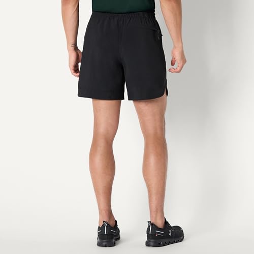 Amazon Essentials Men's Athletic Performance Stretch Contrast Woven Gym Training Short with 6" Inseam, Black, X-Large - image 3
