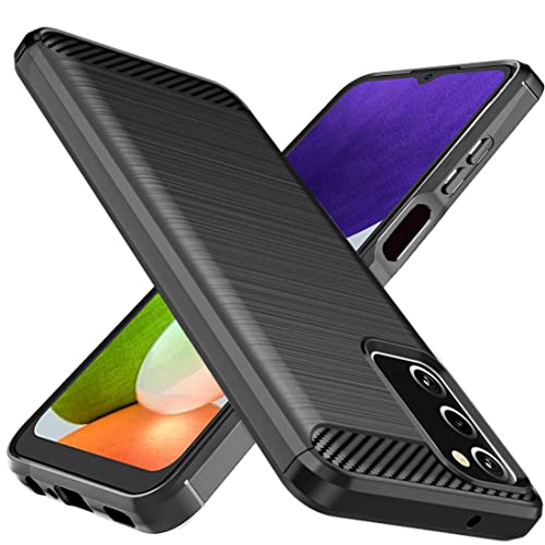 Coque Galaxy A03S élégante et souple en caoutchouc TPU antichoc noir