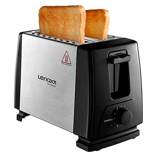 Torradeira Inox Preto Lenoxx Ptr205-127v