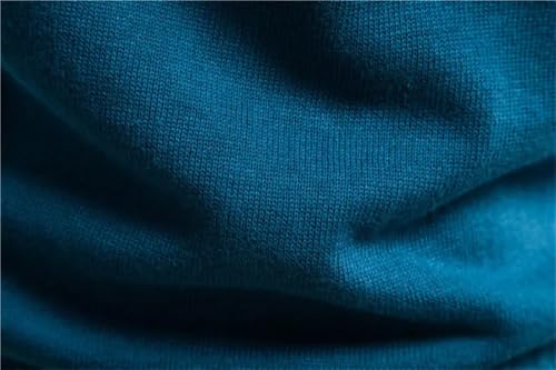 Winter Men's Pullover Sweater V-Neck Solid Color Slim Sweater Cotton Warm Casual Sweater4