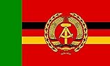 Wasser.- licht und sonnenecht U24 Fahne Flagge DDR Grenzbrigade Küste Bootsflagge Premiumqualität 30 x 45 cm