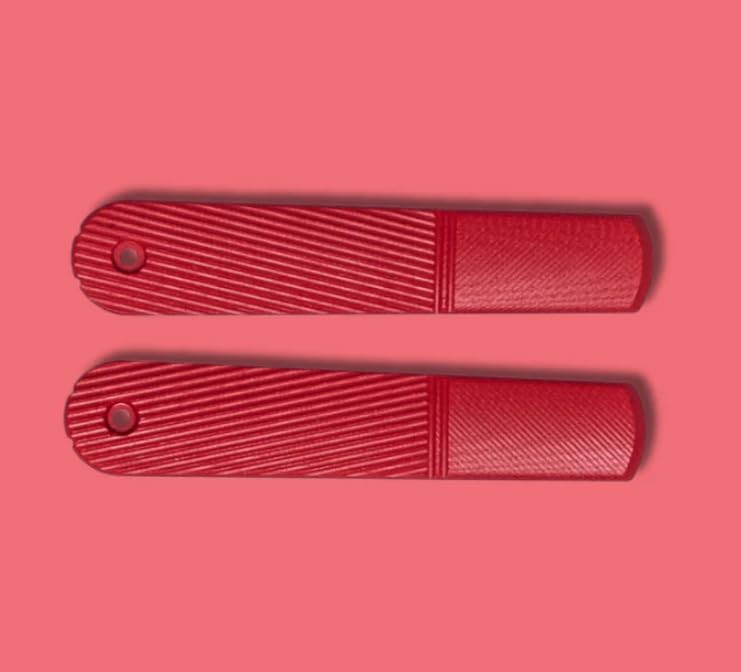 REALSTEEL Barlow RB5 Handle Scale Set (Red)